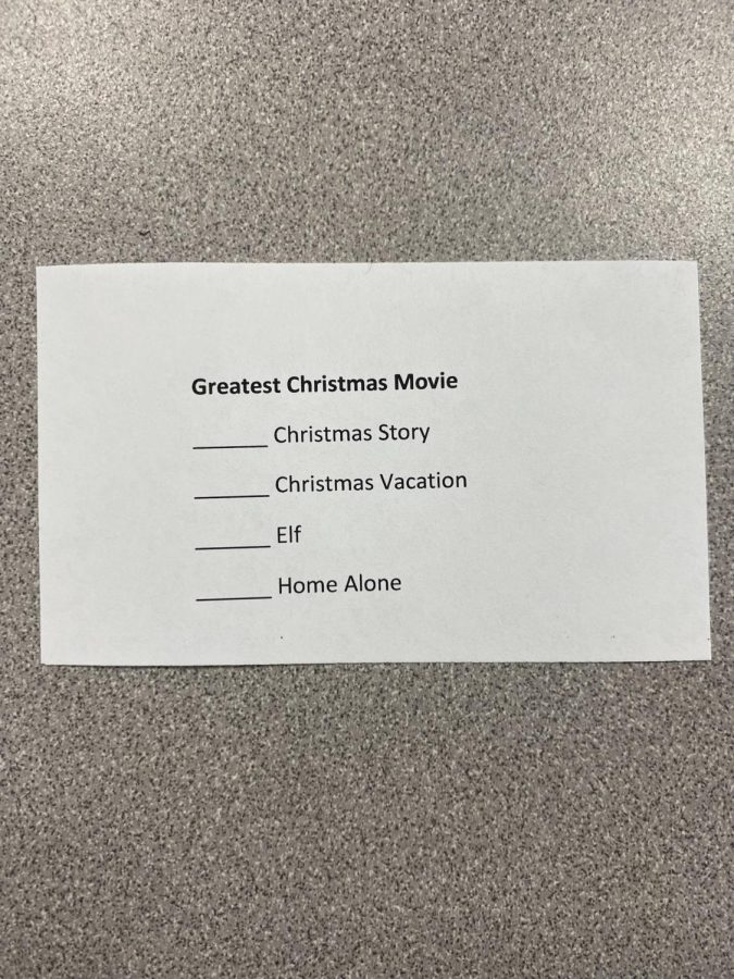 Mr. Stevenson’s Great Christmas Movie Debate