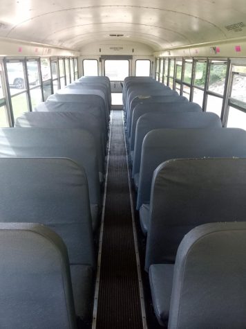 The average school bus at Springville High School.